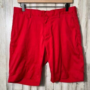 Polo Ralph Lauren Performance Stretch‎ Classic Fit Golf Shorts Mens Size 32 Red